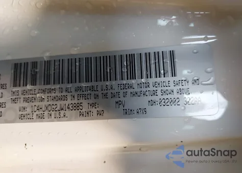 2018 Jeep Wrangler Unlimited Sport S 4X4 z USA, uszkodzony, nr VIN 1C4HJXDG2JW143885